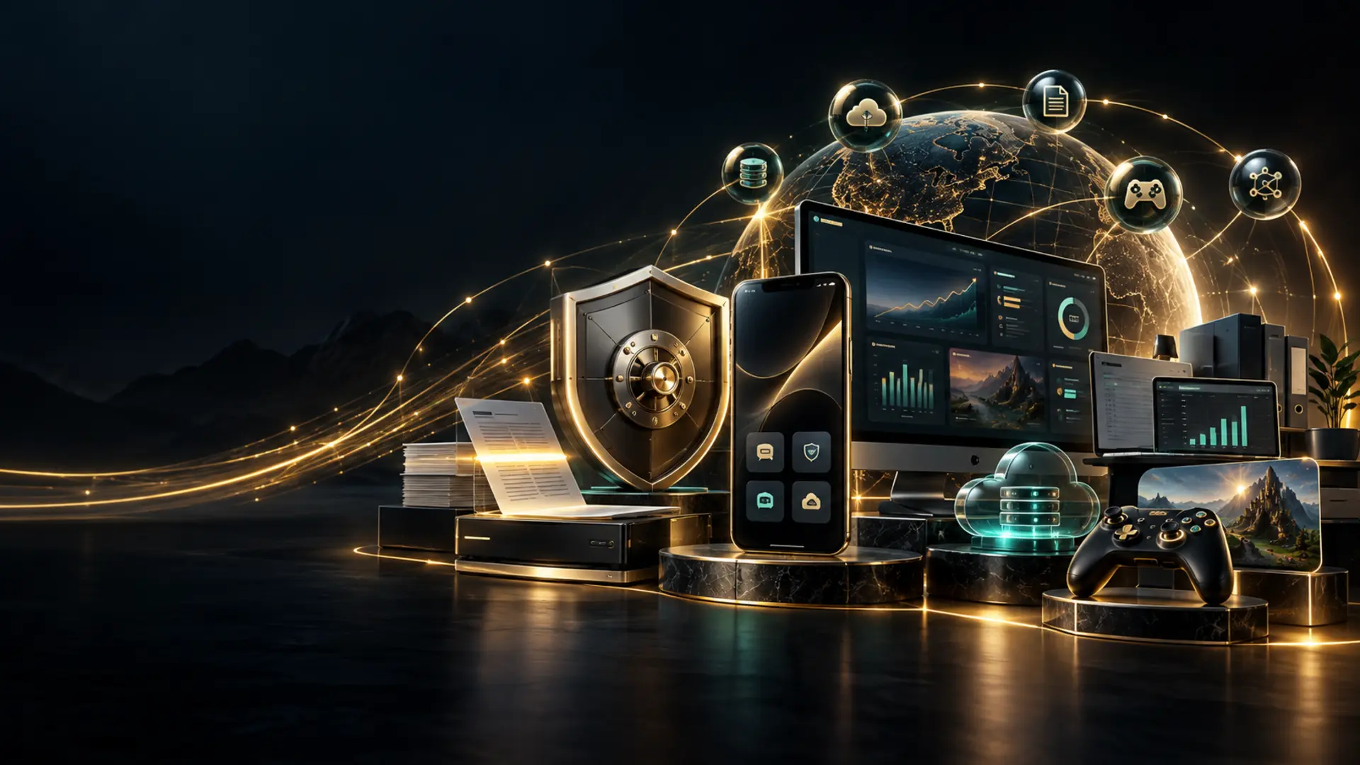Zeno Network ecosystem of apps, secure tools, business software and games